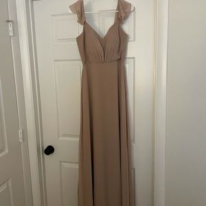 Taupe Bridesmaid dress!